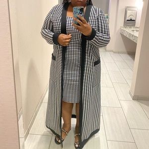 Houndstooth Jacket & Sheath Dress